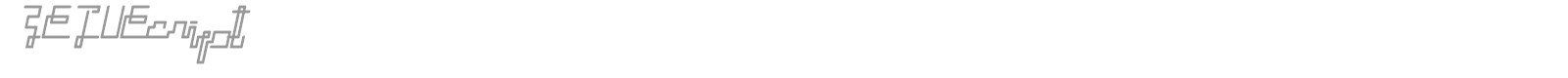 ZETUEcript font preview